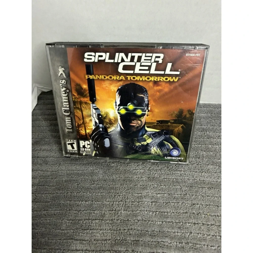 Tom Clancy's Splinter Cell: Pandora Tomorrow (PC-CD Rom) Missing 1 Disc